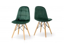 Стілець Джастін (Велюр Зелений)
